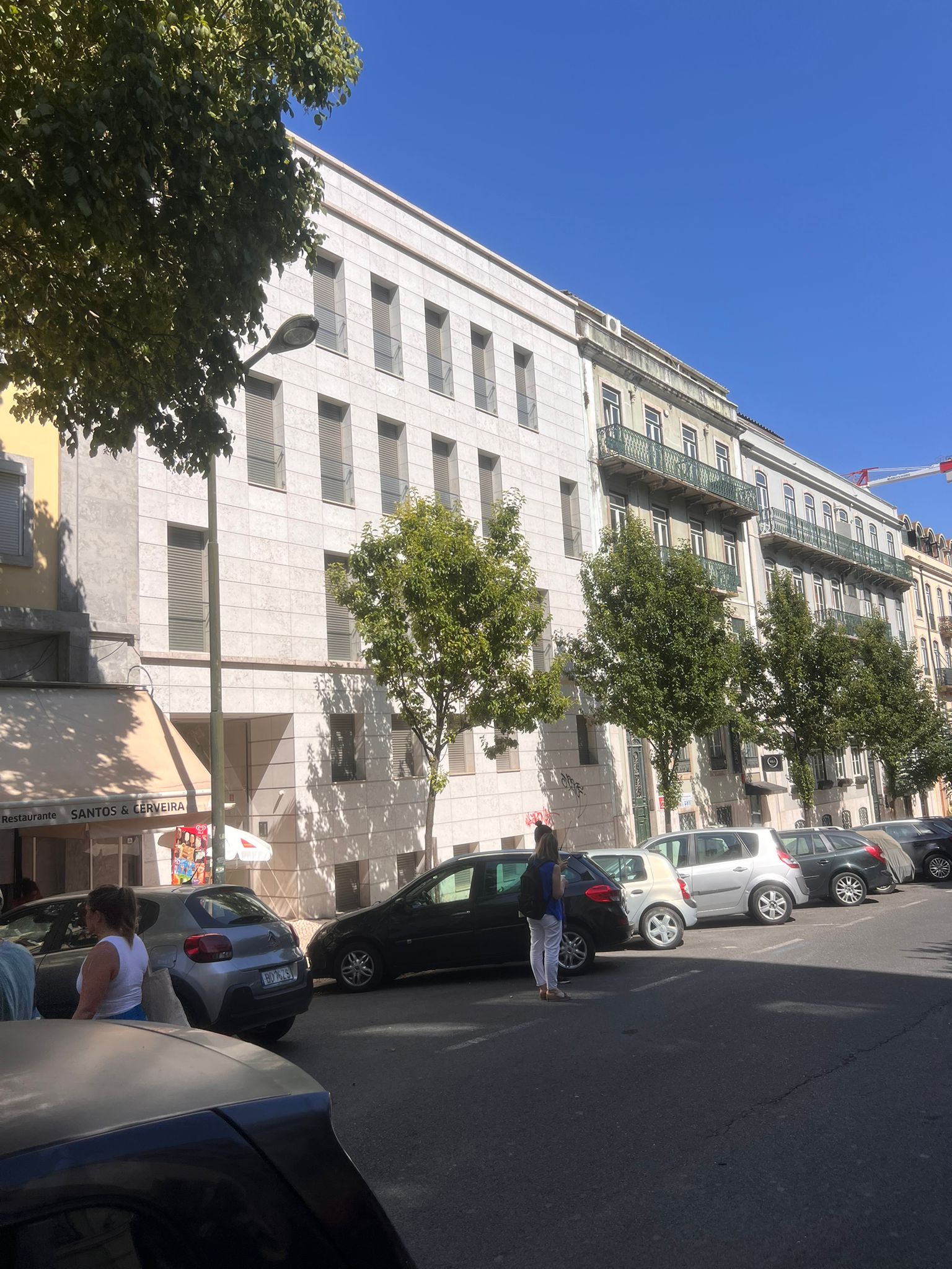 Prédio residencial na Rua Rodrigues Sampaio